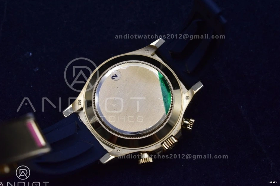 Steel Strap flex on Best Daytona DD4130 1:1 904L VSF Dial 116518 Edition YG Oyster 0223